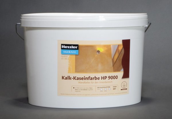 HP 9000 Kalk Kaseinfarbe weiß 10 l Eimer, 24 Stk./Palette