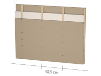 CLAYTEC HFA maxi, D= 25 mm, 1,25×1,875m, 2,34m²/Platte, Kante: stumpf