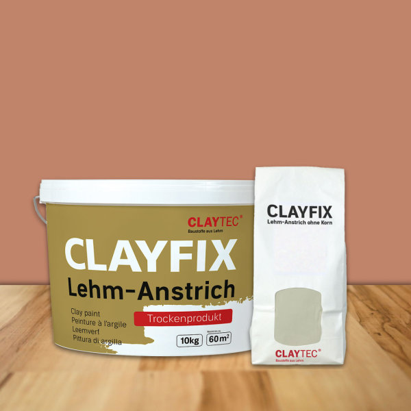 CLAYFIX Lehm Anstrich: ROGE 1.1