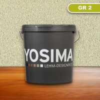 YOSIMA Lehm-Designputz - GR 2
