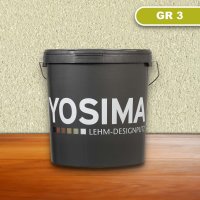 YOSIMA Lehm-Designputz - GR 3