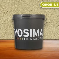 YOSIMA Lehm-Designputz - GRGE 1.1