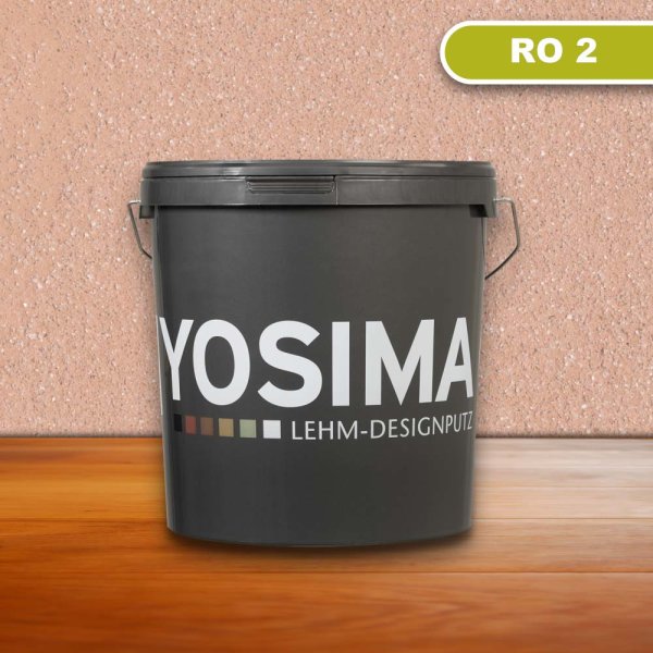 YOSIMA Lehm-Designputz - RO 2