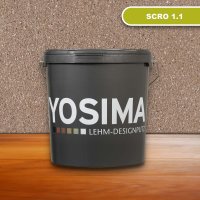 YOSIMA Lehm-Designputz - SCRO 1.1