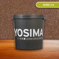 YOSIMA Lehm-Designputz - SCRO 2.0
