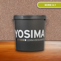 YOSIMA Lehm-Designputz - SCRO 2.1