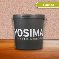 YOSIMA Lehm-Designputz - SCRO 3.2