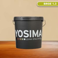 YOSIMA Lehm-Farbspachtel: BRGE 1.3