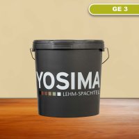 YOSIMA Lehm-Farbspachtel: GE 3