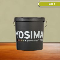 YOSIMA Lehm-Farbspachtel: GR 1