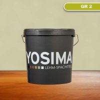 YOSIMA Lehm-Farbspachtel: GR 2