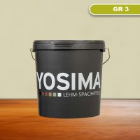 YOSIMA Lehm-Farbspachtel: GR 3