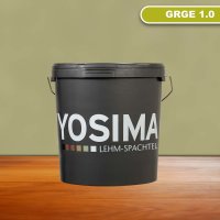 YOSIMA Lehm-Farbspachtel: GRGE 1.0