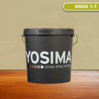 YOSIMA Lehm-Farbspachtel: GRGE 1.1