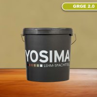 YOSIMA Lehm-Farbspachtel: GRGE 2.0