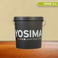 YOSIMA Lehm-Farbspachtel: GRGE 2.2