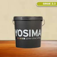 YOSIMA Lehm-Farbspachtel: GRGE 2.3