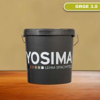 YOSIMA Lehm-Farbspachtel: GRGE 3.0