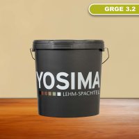 YOSIMA Lehm-Farbspachtel: GRGE 3.2