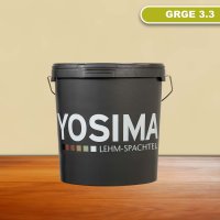 YOSIMA Lehm-Farbspachtel: GRGE 3.3