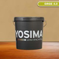 YOSIMA Lehm-Farbspachtel: GRGE 4.0