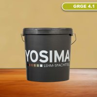 YOSIMA Lehm-Farbspachtel: GRGE 4.1