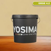 YOSIMA Lehm-Farbspachtel: GRGE 4.2
