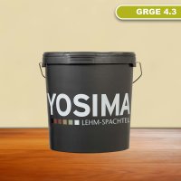 YOSIMA Lehm-Farbspachtel: GRGE 4.3