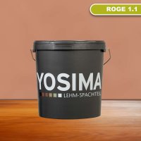 YOSIMA Lehm-Farbspachtel: ROGE 1.1