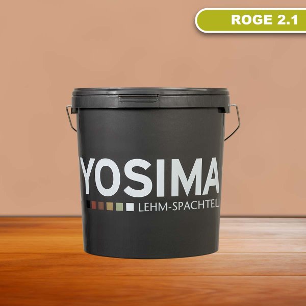 YOSIMA Lehm-Farbspachtel: ROGE 2.1