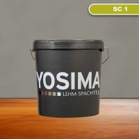 YOSIMA Lehm-Farbspachtel: SC 1