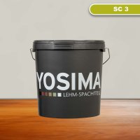 YOSIMA Lehm-Farbspachtel: SC 3