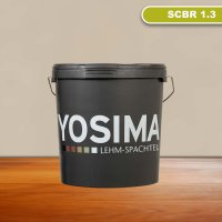 YOSIMA Lehm-Farbspachtel: SCBR 1.3