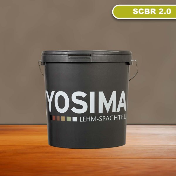YOSIMA Lehm-Farbspachtel: SCBR 2.0