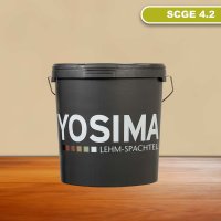 YOSIMA Lehm-Farbspachtel: SCGE 4.2