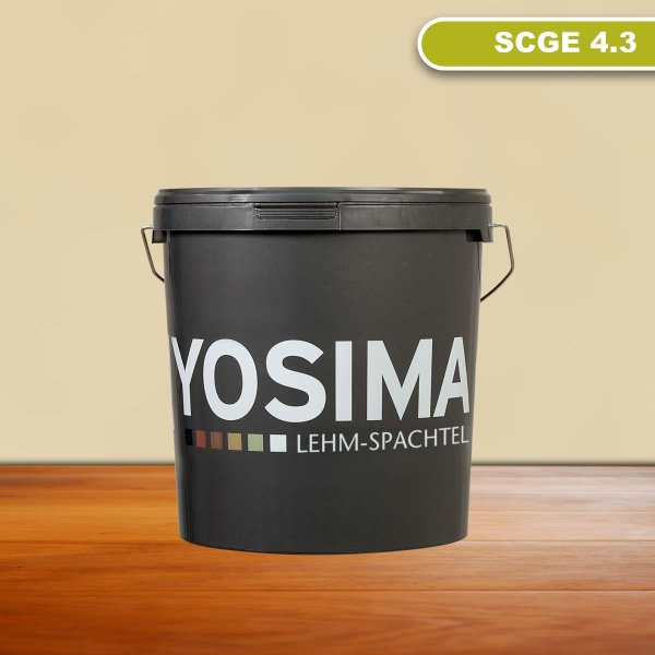 YOSIMA Lehm-Farbspachtel: SCGE 4.3