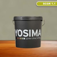 YOSIMA Lehm-Farbspachtel: SCGR 1.1