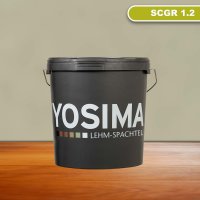 YOSIMA Lehm-Farbspachtel: SCGR 1.2