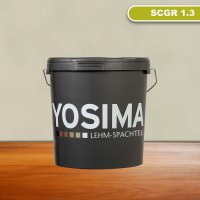 YOSIMA Lehm-Farbspachtel: SCGR 1.3