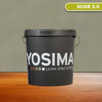 YOSIMA Lehm-Farbspachtel: SCGR 2.0