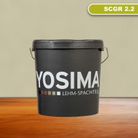 YOSIMA Lehm-Farbspachtel: SCGR 2.2