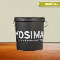 YOSIMA Lehm-Farbspachtel: SCGR 2.3