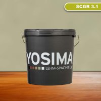 YOSIMA Lehm-Farbspachtel: SCGR 3.1