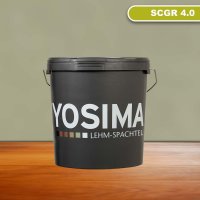 YOSIMA Lehm-Farbspachtel: SCGR 4.0
