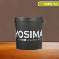 YOSIMA Lehm-Farbspachtel: SCRO 1.0