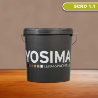 YOSIMA Lehm-Farbspachtel: SCRO 1.1