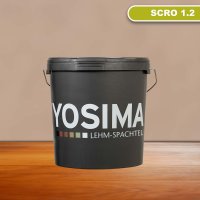 YOSIMA Lehm-Farbspachtel: SCRO 1.2