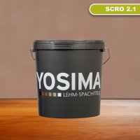 YOSIMA Lehm-Farbspachtel: SCRO 2.1