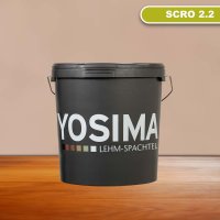 YOSIMA Lehm-Farbspachtel: SCRO 2.2