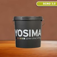 YOSIMA Lehm-Farbspachtel: SCRO 3.0